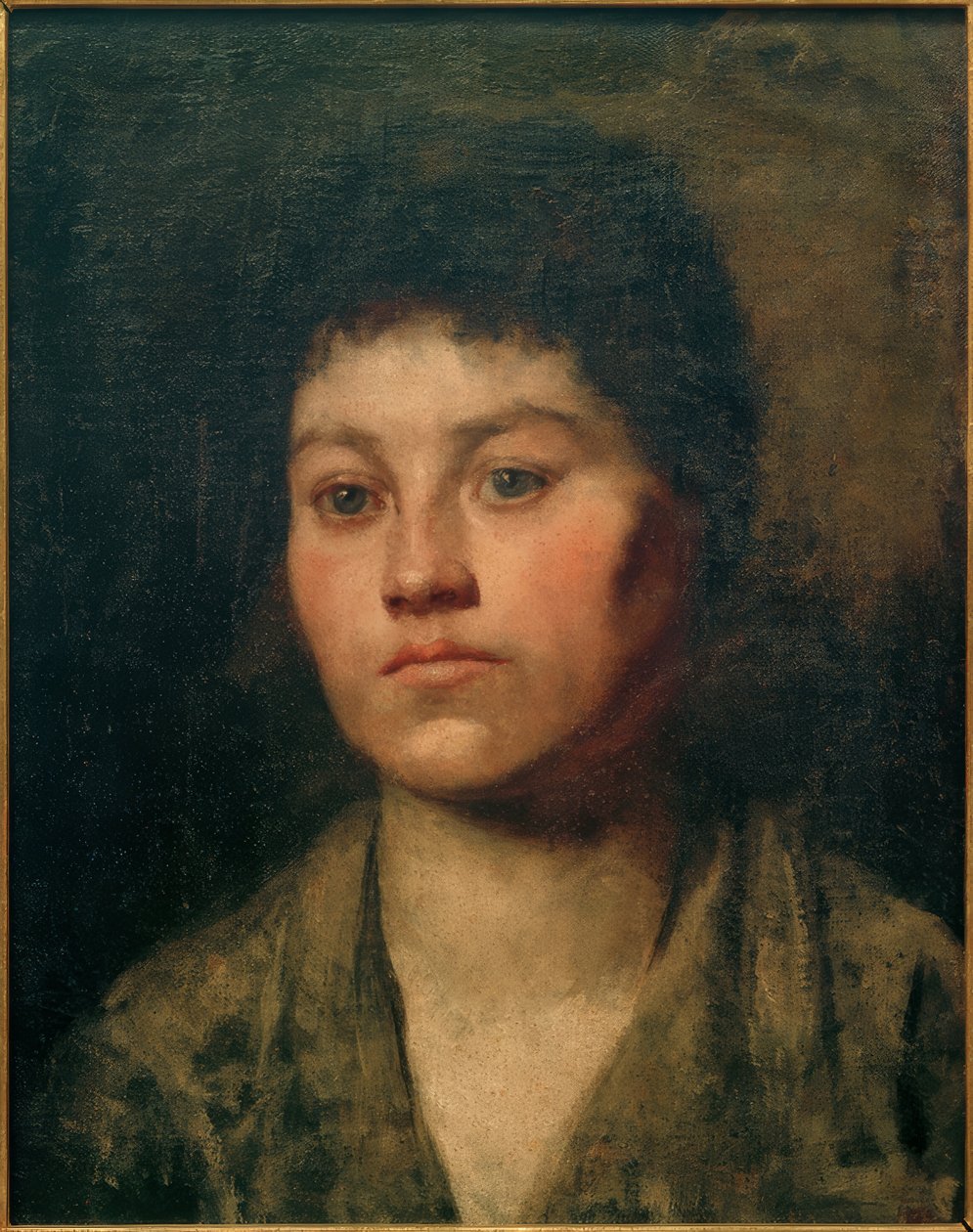 Portrait de jeune fille - Anton Azbe