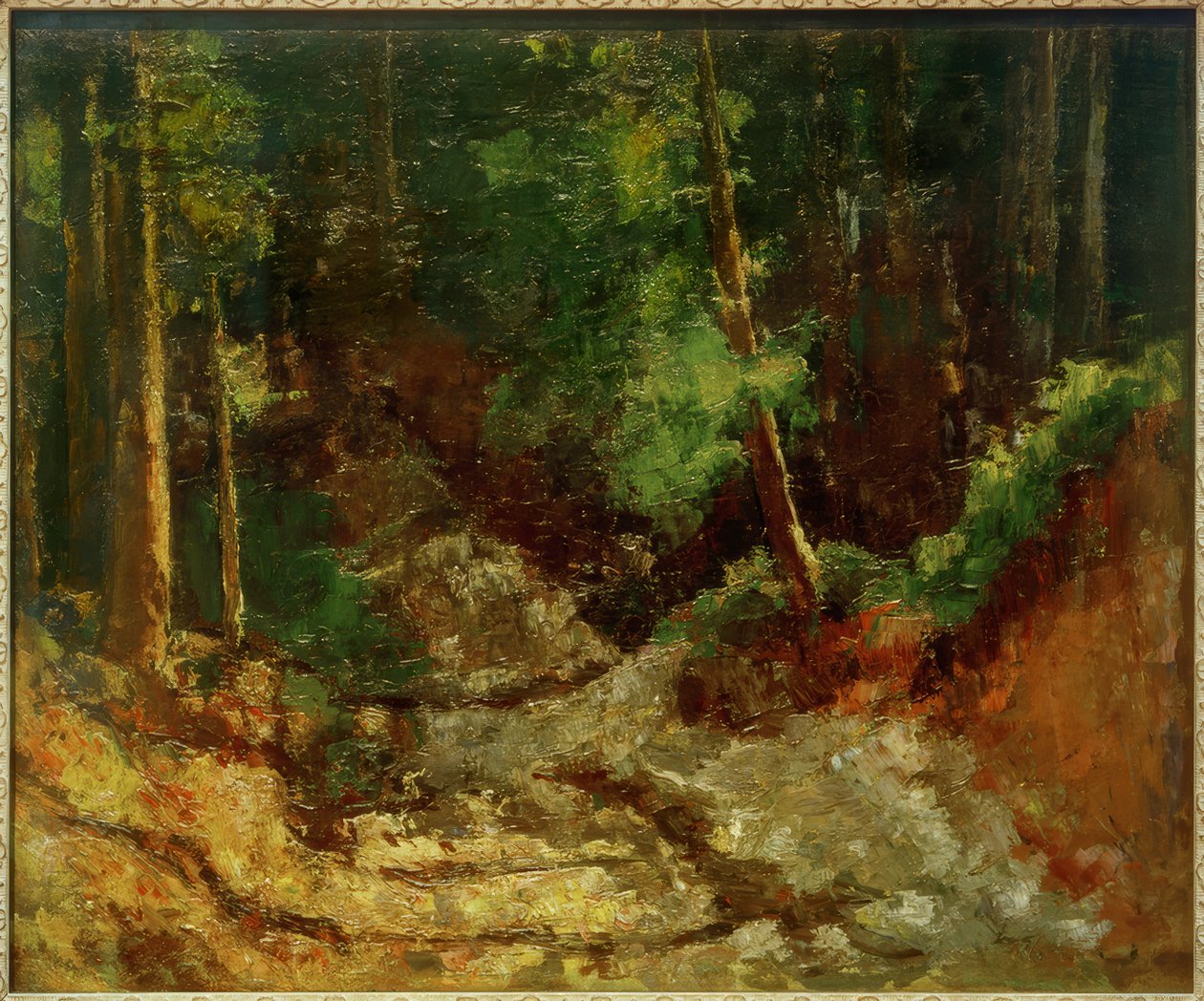 Intérieur de forêt - Anton Faistauer
