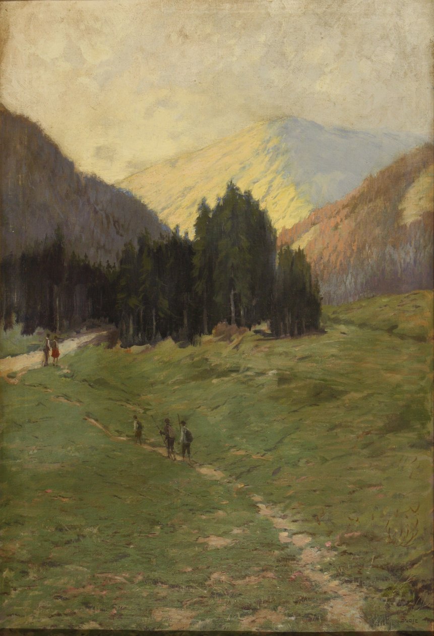 Slovène : Paysage de montagne - Anton Gvajc