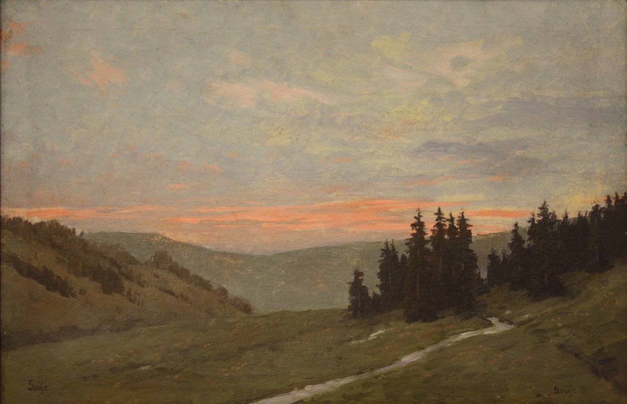 Slovène : Matin dans les montagnes - Anton Gvajc
