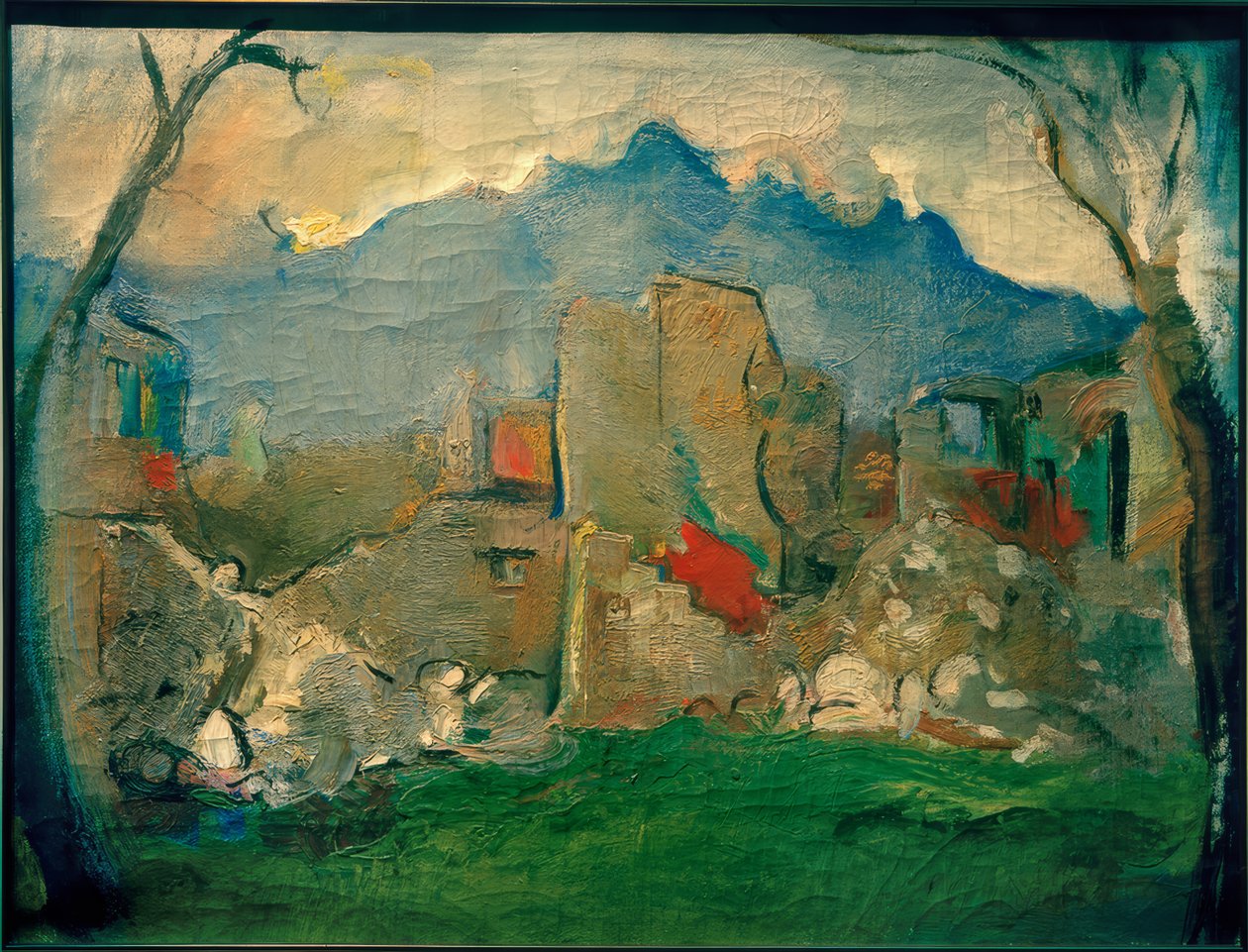 Paysage de ruines - Anton Kolig