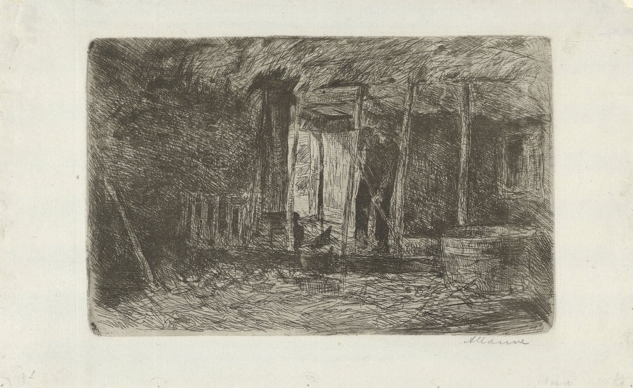 Grange à foin - Anton Mauve