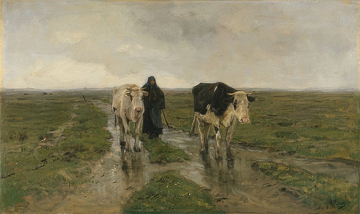 Pâturage - Anton Mauve