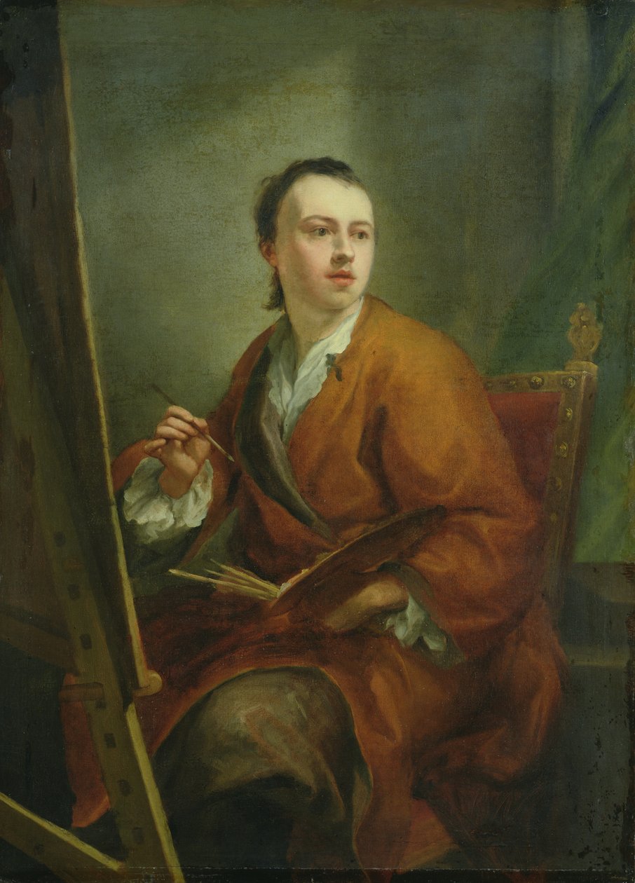 Autoportrait, vers 1755 - Anton Raphael Mengs