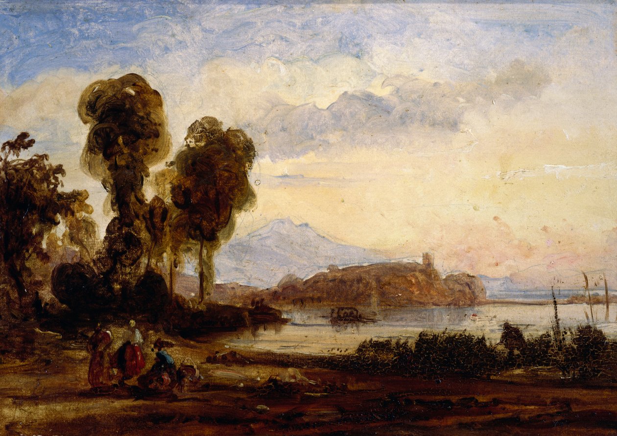 Paysage phlégréen - Anton Sminck Pitloo
