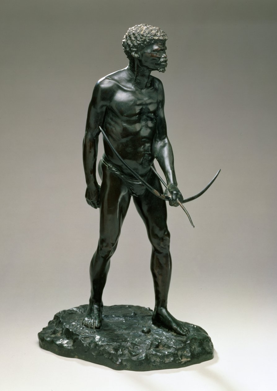 Bushman chassant - Anton van Wouw