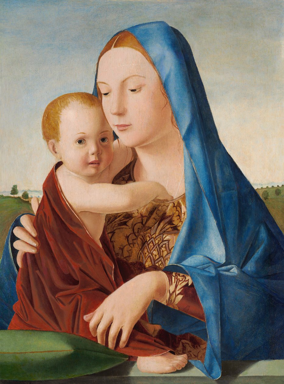 Madone et Enfant - Antonello da Messina