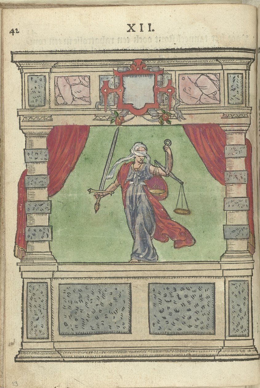 Allégorie de la Justice - Antoni van Leest