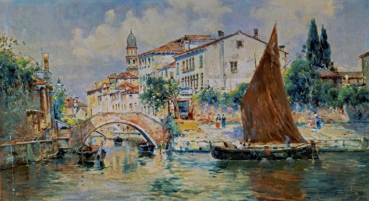 Vue de Venise - Antonia Maria de Reyna Manescau