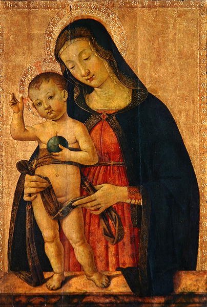 Madone et enfant - Antoniazzo Romano