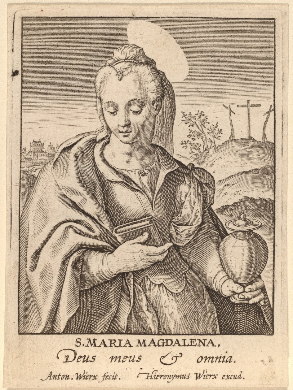 Sainte Marie Madeleine - Antonie Wierix