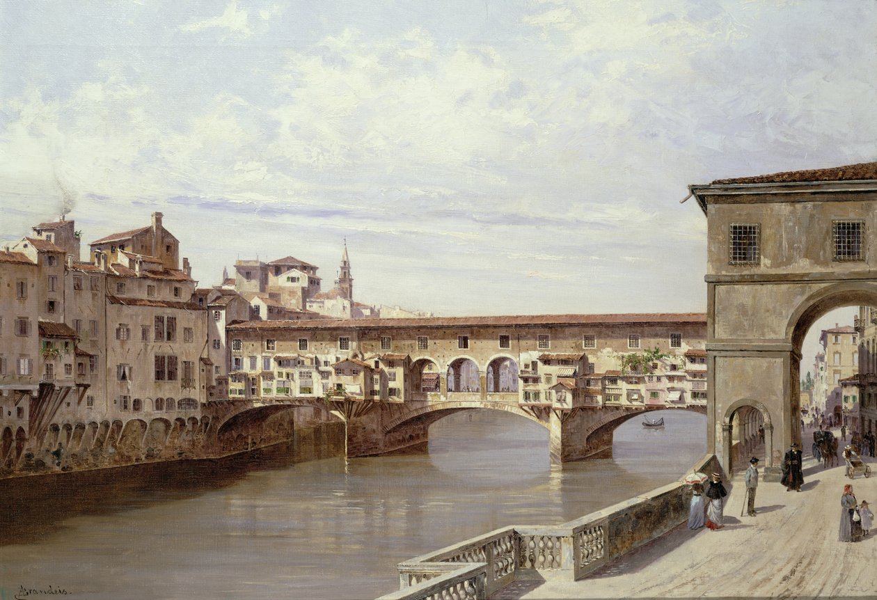 Le Pontevecchio, Florence - Antonietta Brandeis