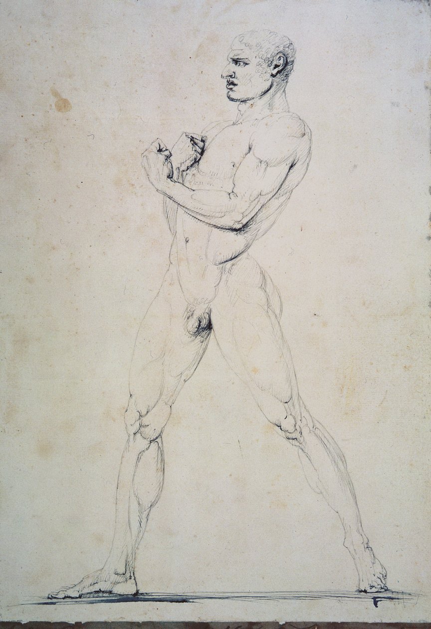 Nu masculin, Damoxenos de Syracuse, d