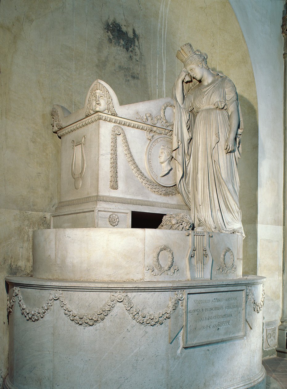 Monument à Vittorio Alfieri - Antonio Canova