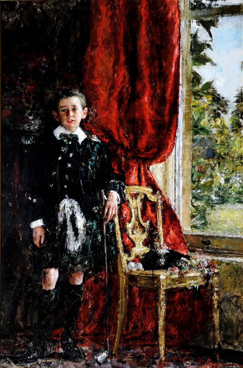 Le jeune golfeur - Antonio Mancini