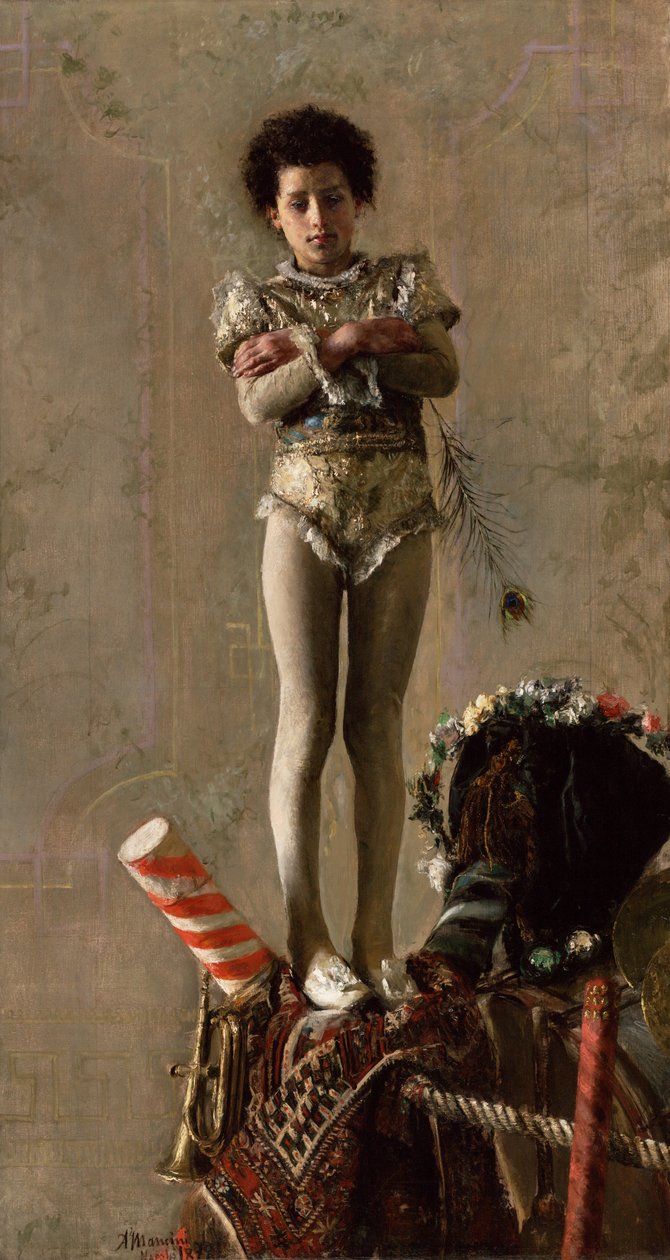 Le Saltimbanque - Antonio Mancini