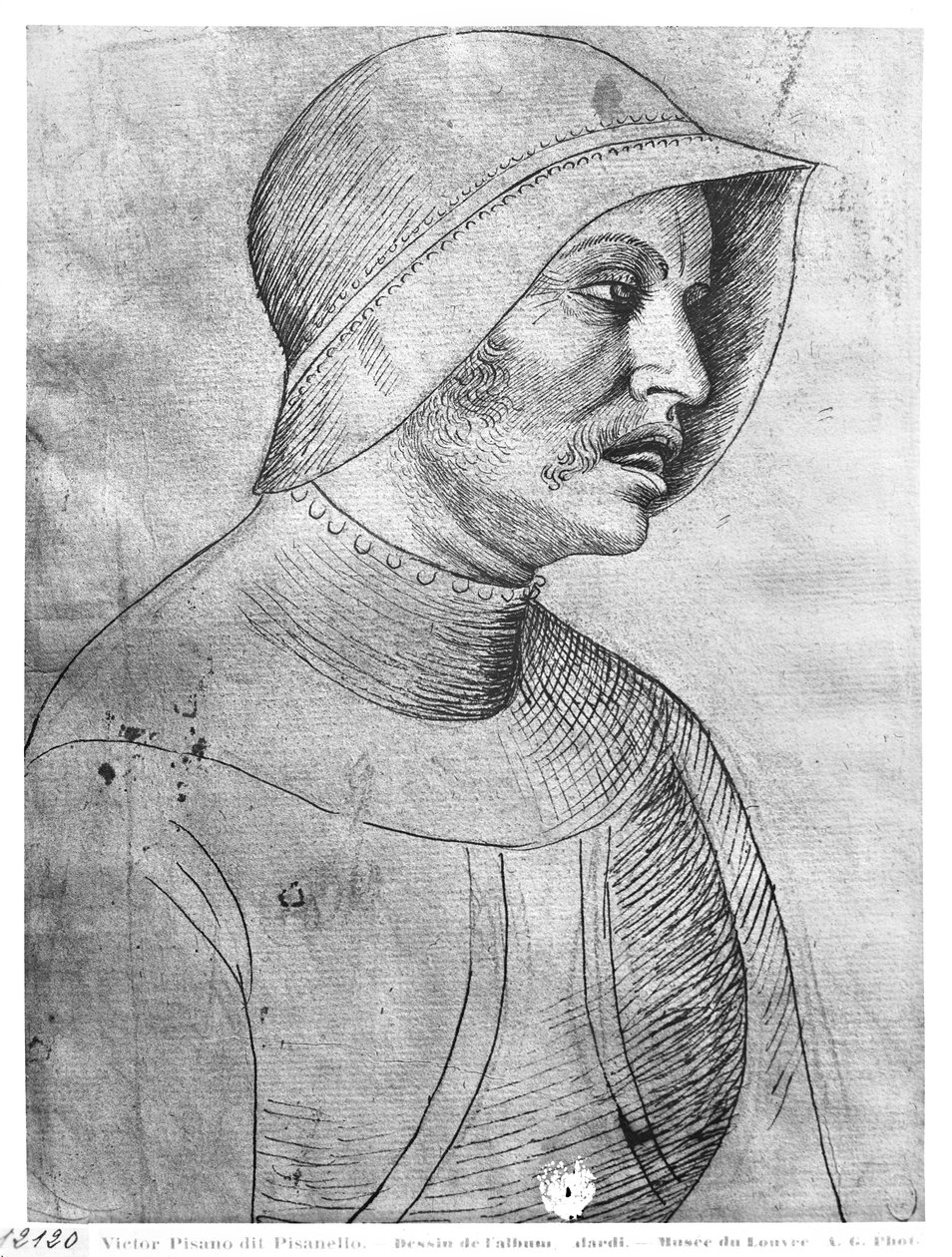 Soldat portant un casque, de l