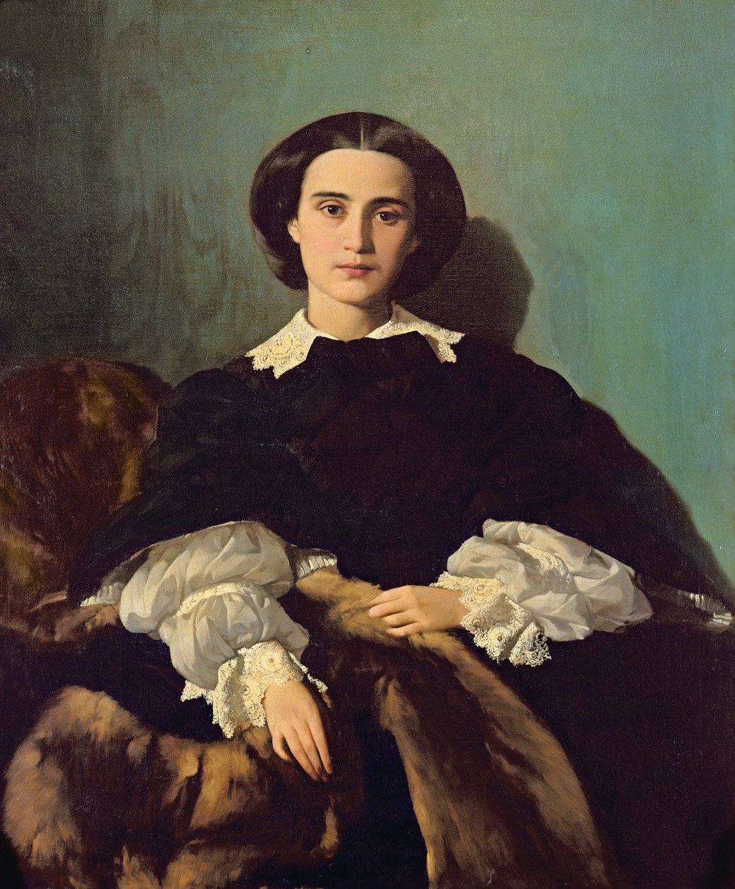 Portrait de la Contessa G. Tempestini, 1854 - Antonio Puccinelli