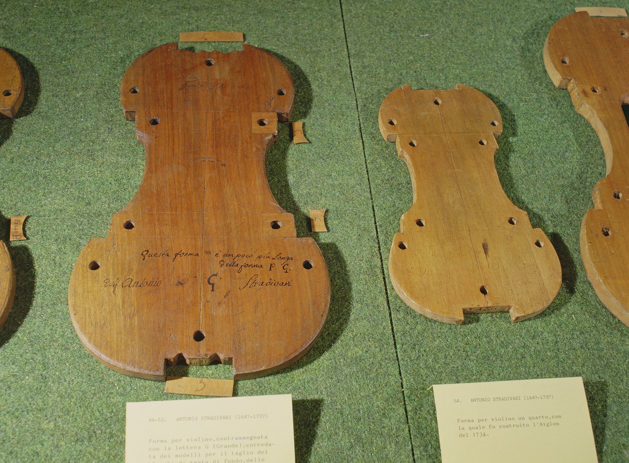 Formes de violon - Antonio Stradivari