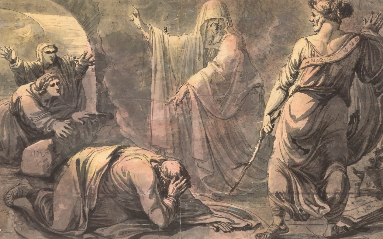 Sans titre, fin XVIIIe-début XIXe siècle - Antonio Basoli
