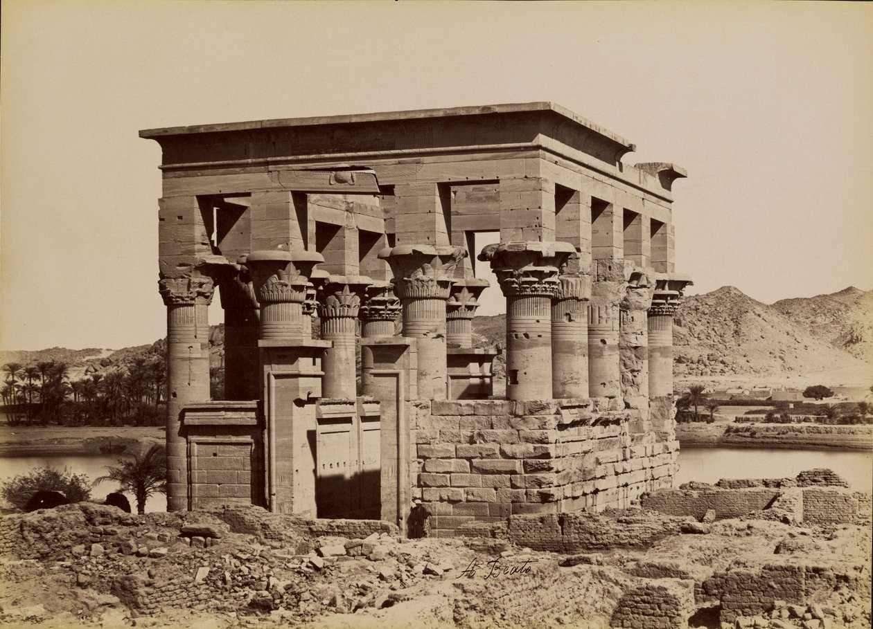 [Kiosque de Philae] / [Kiosque de Phile] - Antonio Beato