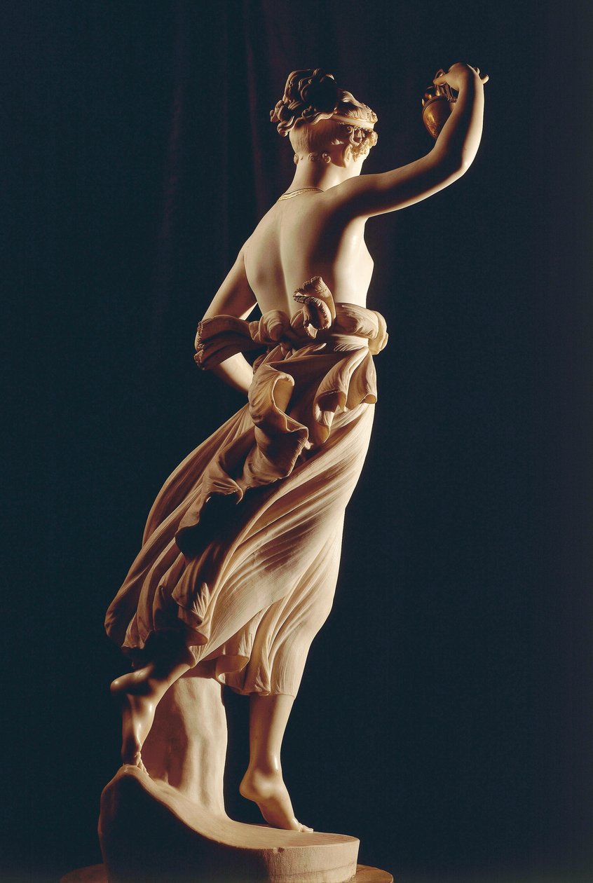 Hébé par Antonio Canova, statue en marbre - Antonio Canova