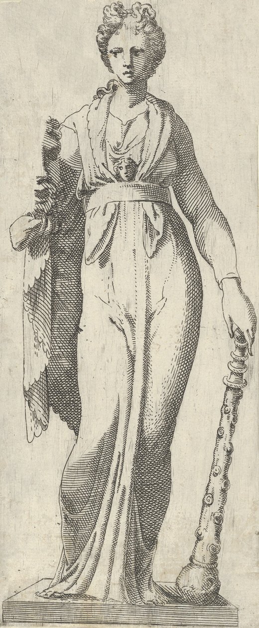 Melpomène, du sarcophage Mattei, Rome, 1540-45 - Antonio Fantuzzi