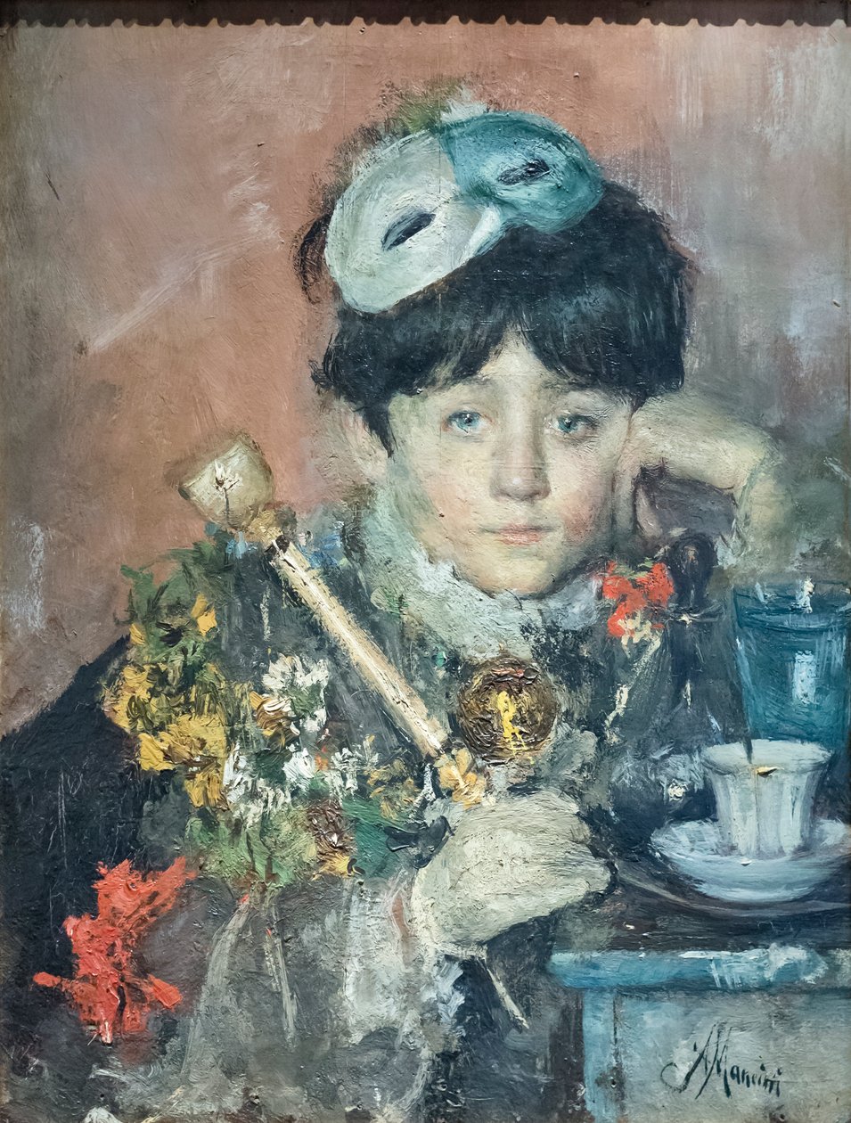 Masque - Antonio Mancini