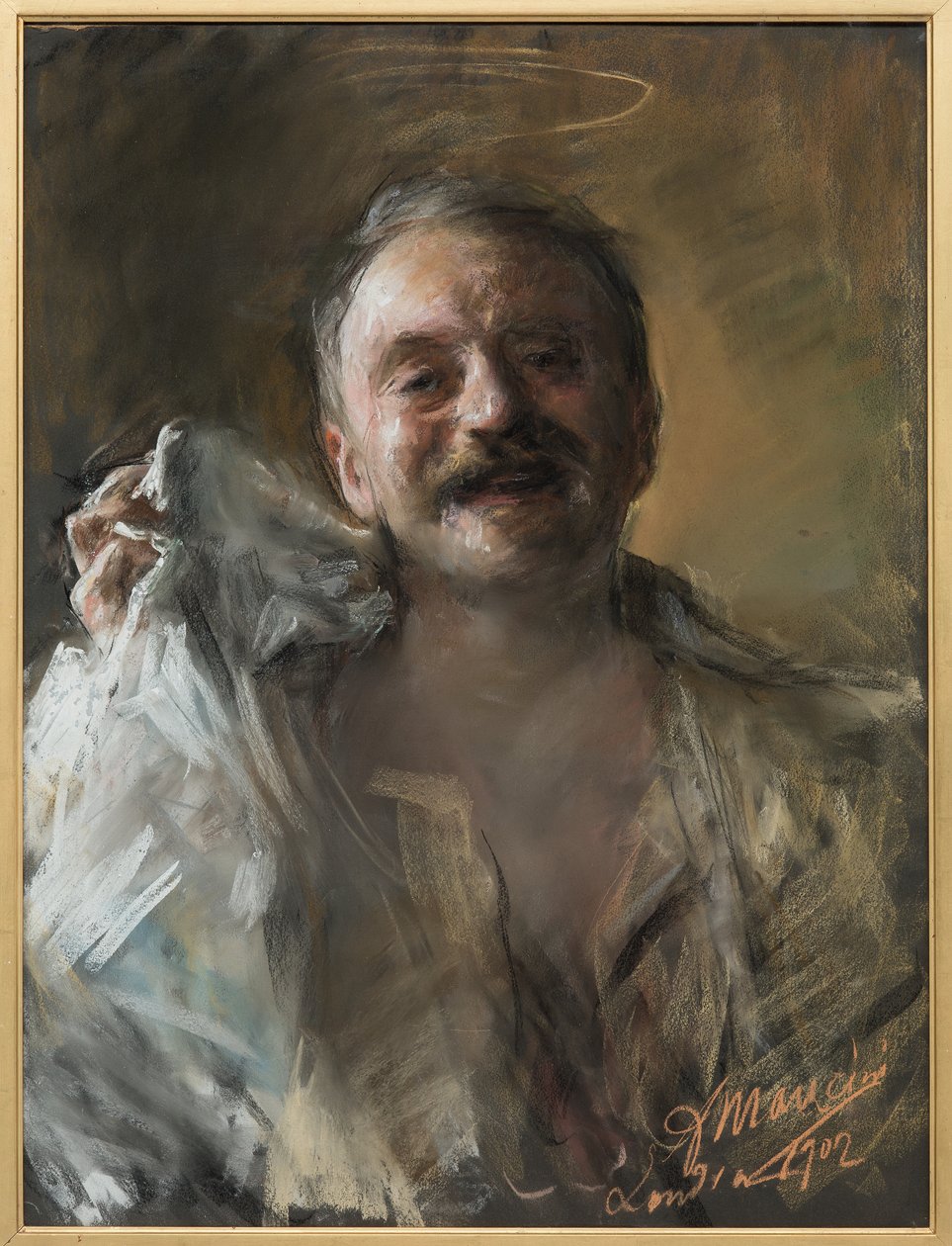 Autoportrait - Antonio Mancini
