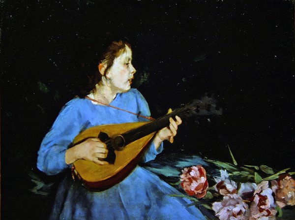 Le joueur de mandoline - Antonio Mancini