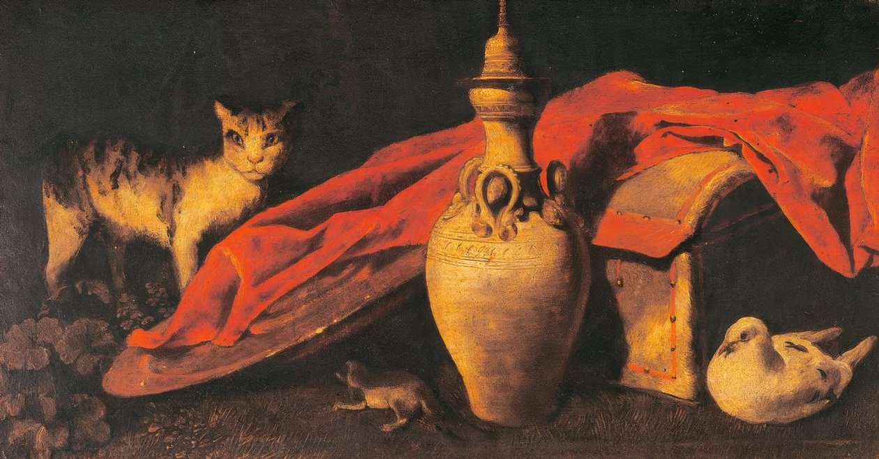 Nature morte avec animaux - Antonio Maria Vassallo
