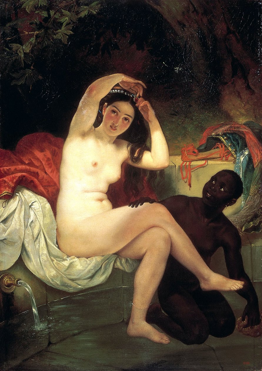 Bethsabée au bain, 1832 - Antonio Molinari