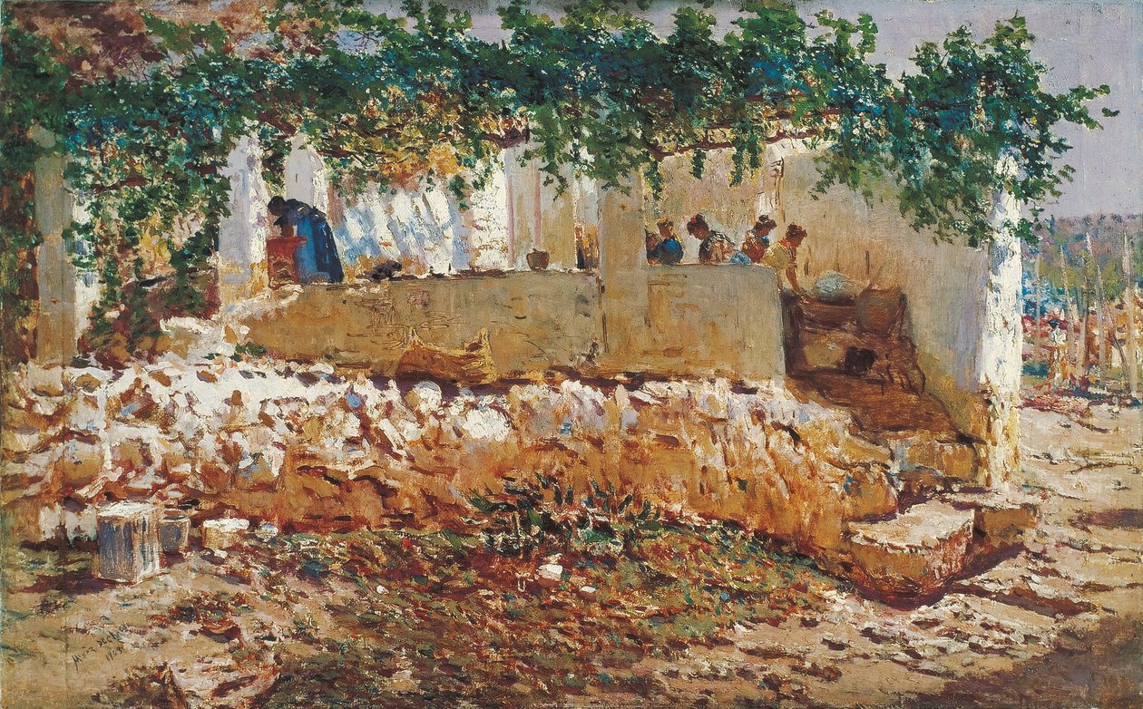 Les Lavandières - Antonio Munoz Degrain