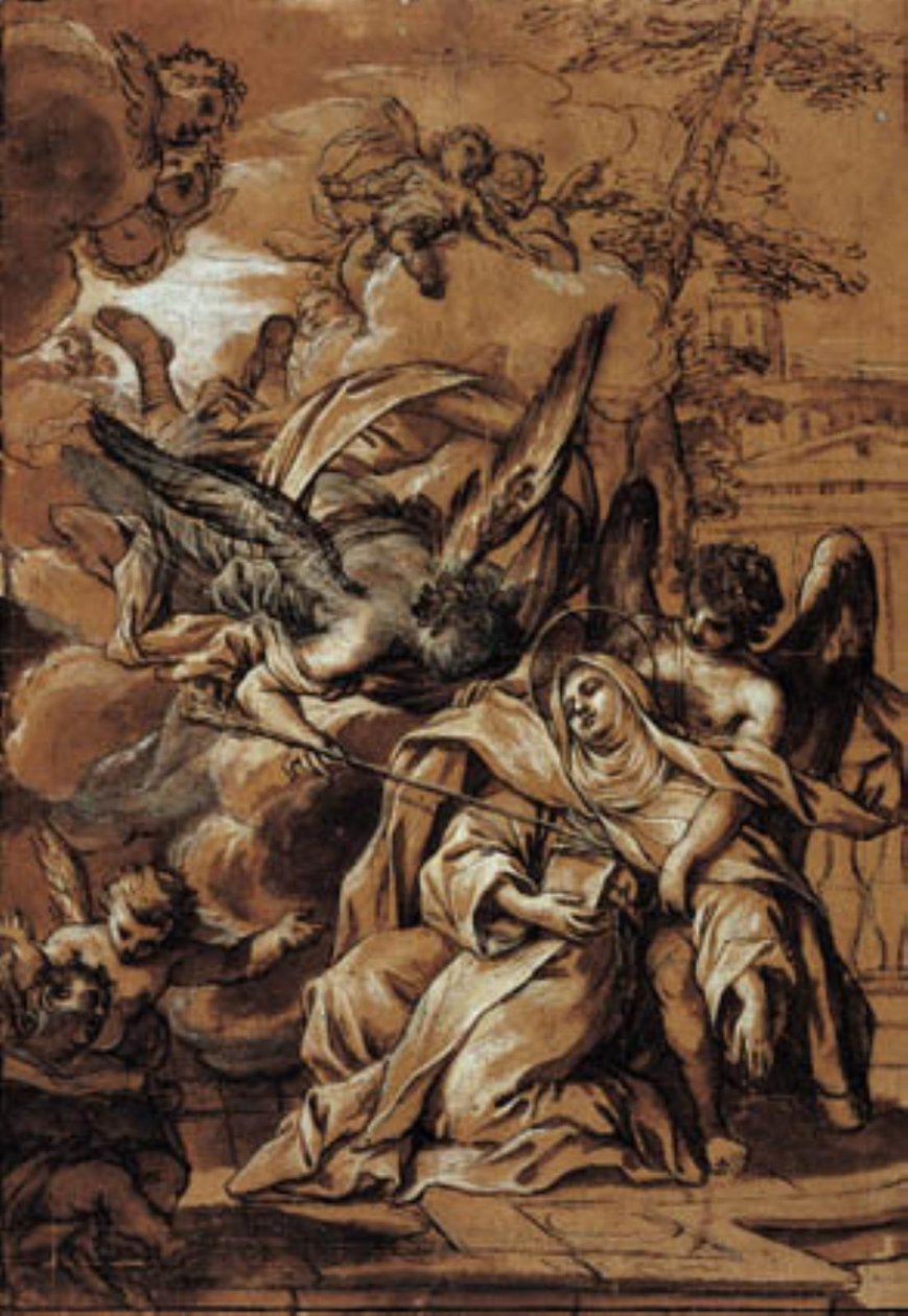 La transverbération de Sainte Thérèse - Antonio Nasini