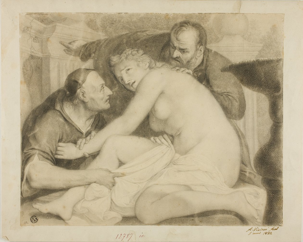 Suzanne et les vieillards - Antonio Viviani