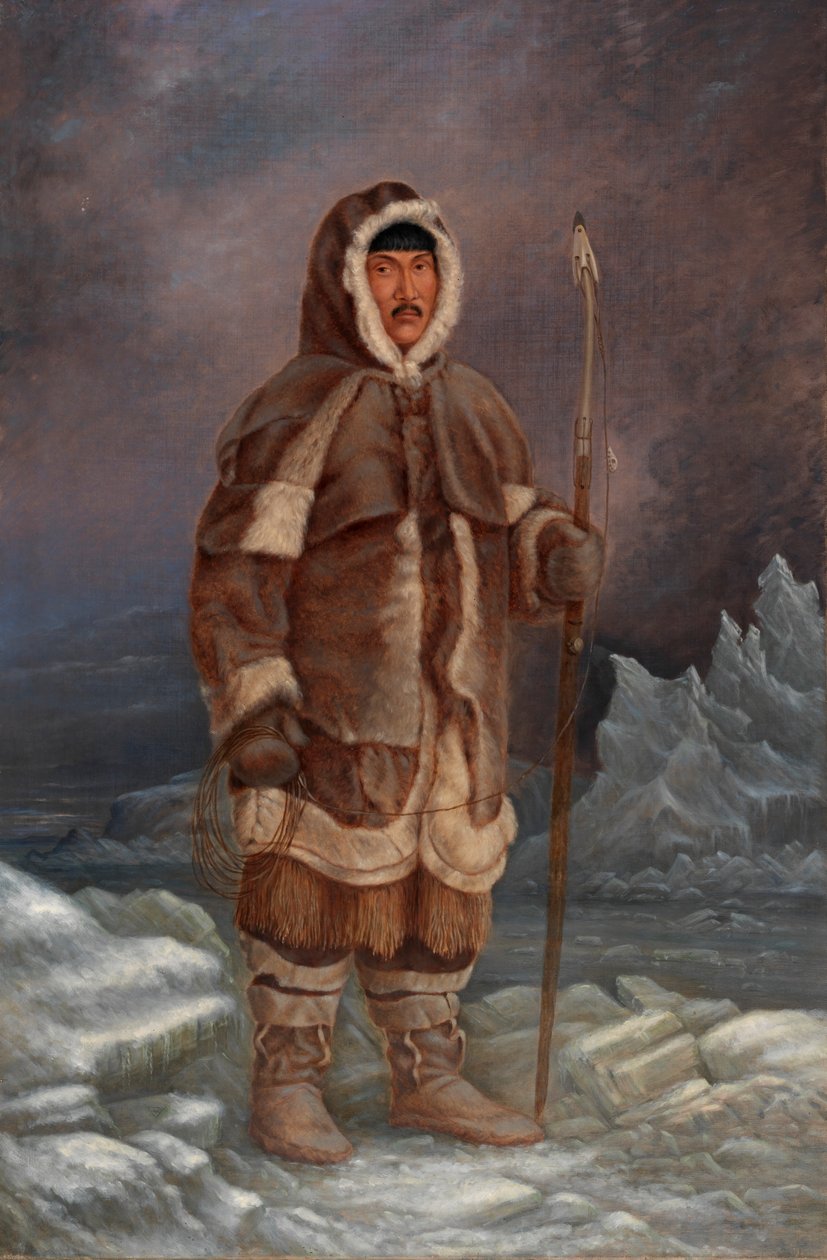 Homme esquimau - Antonio Zeno Shindler