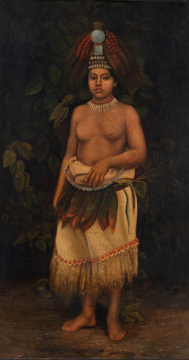 Femme samoane, ca. 1885-1899 - Antonio Zeno Shindler