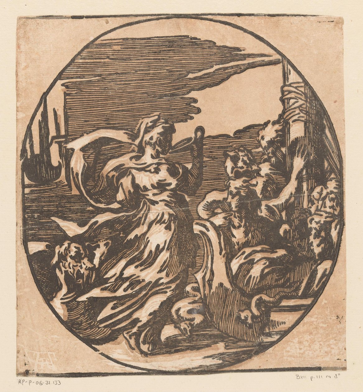 Circé buvant - Antonio da Trento (possibly)