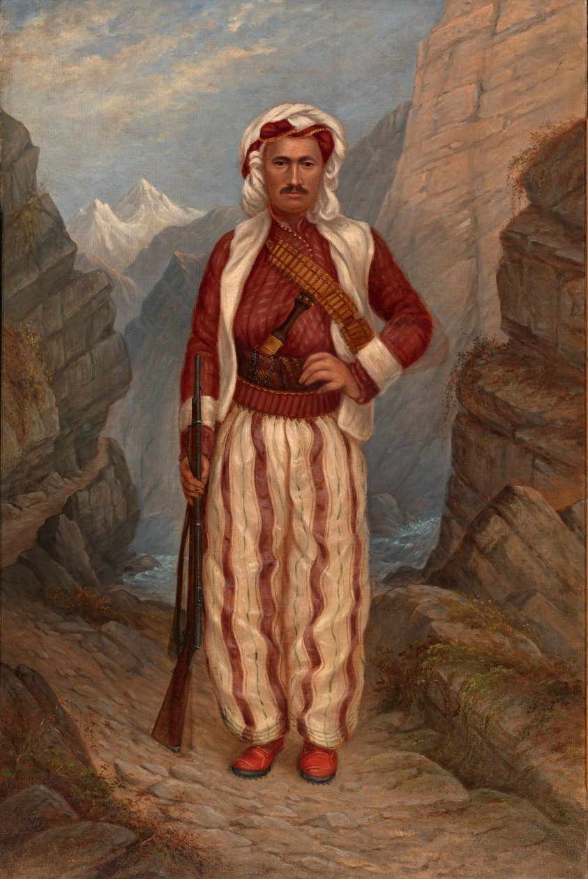 Homme kurde - Antonion Zeno Shindler