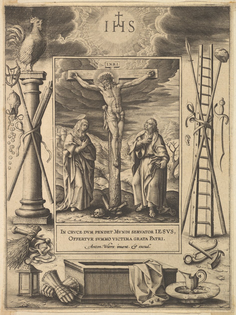 Christ en croix - Antonius Wierix