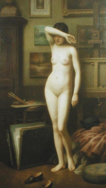 Le modèle réticent, vers 1910-20 - Antony Troncet