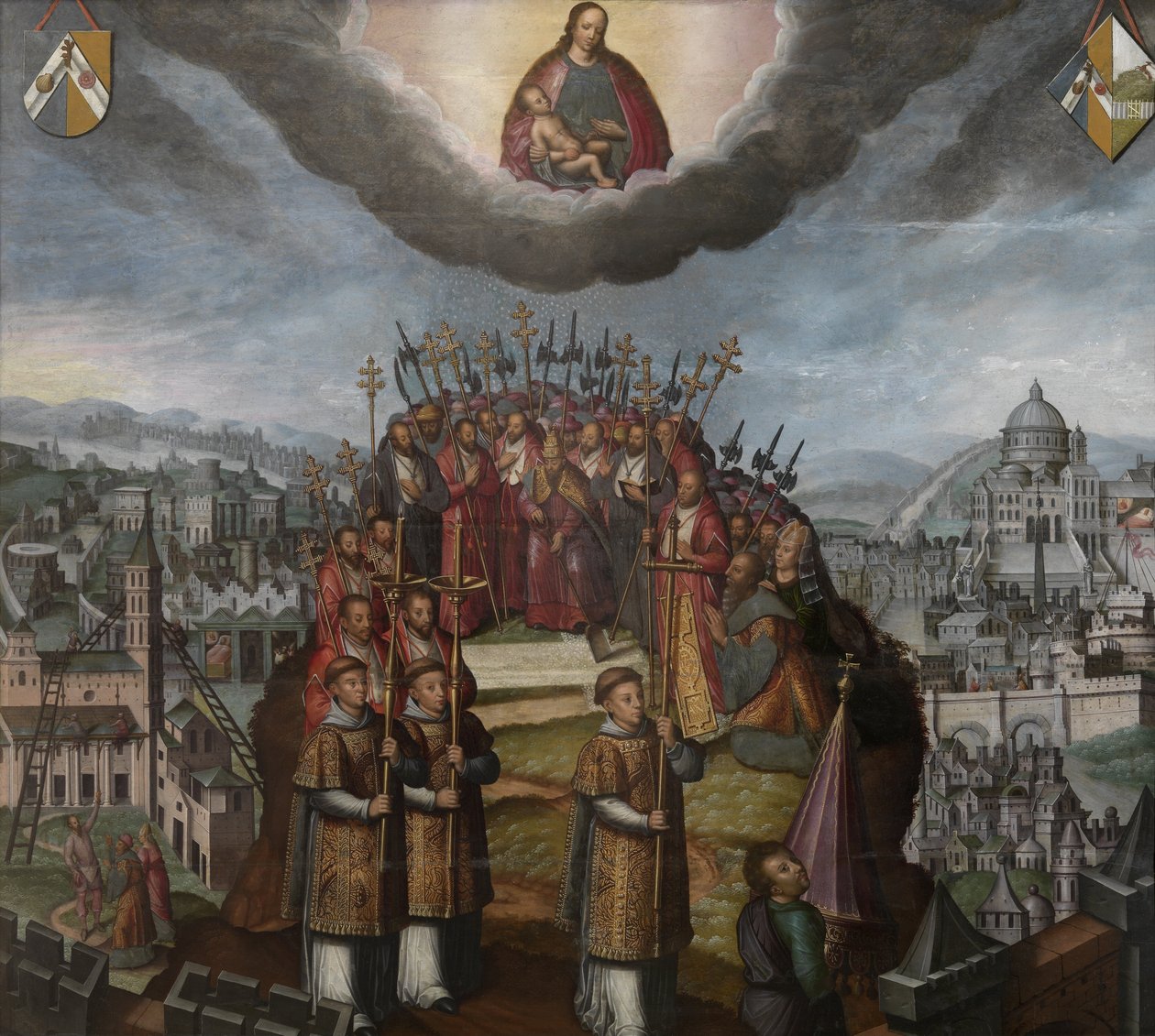 Procession de la confrérie de Notre-Dame des Neiges - Antoon Claeissens