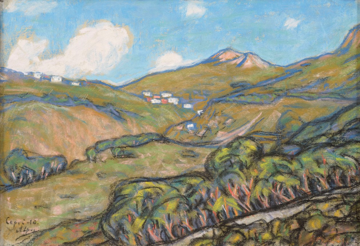 Paysage de Capri - Ants Laikmaa