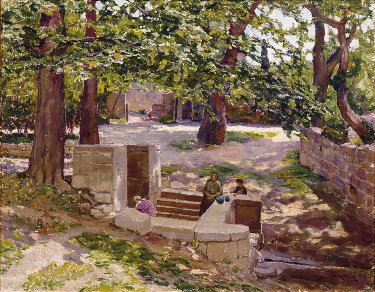 La Fontaine de Bahçesaray, 1925 - Apollinari Mikhailovich Vasnetsov