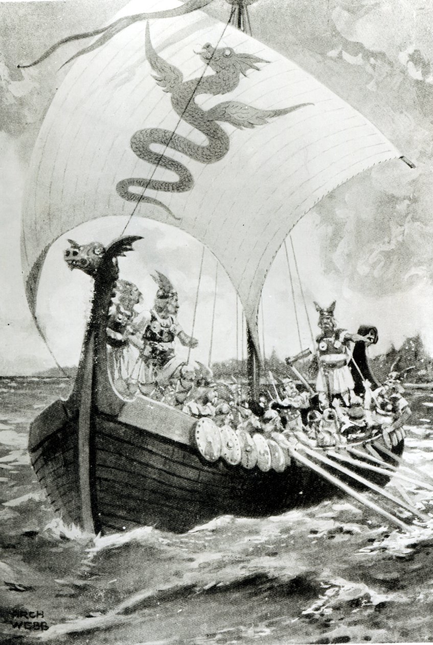 Raiders vikings - Archibald Webb