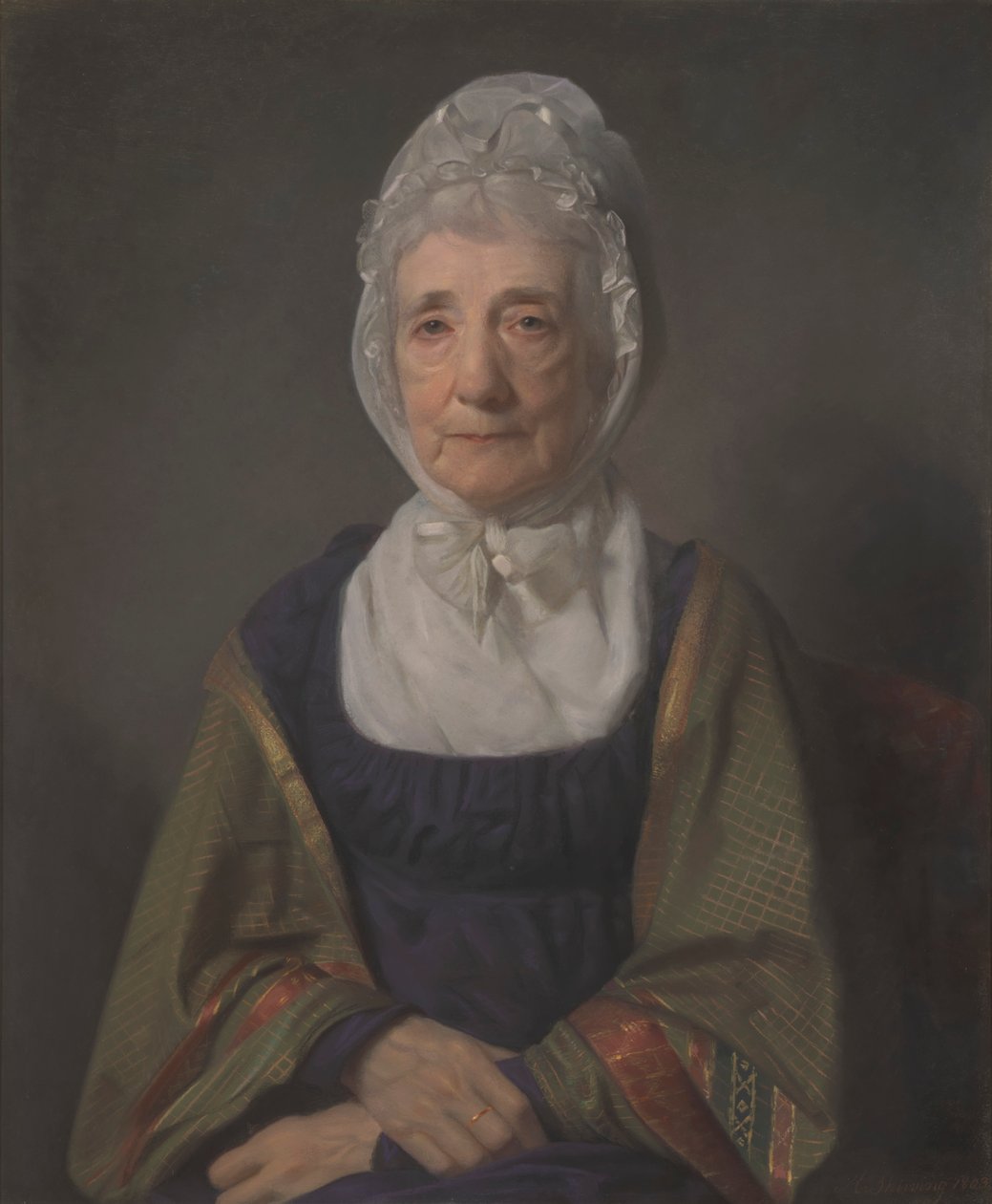 Une femme âgée - Archibald Skirving