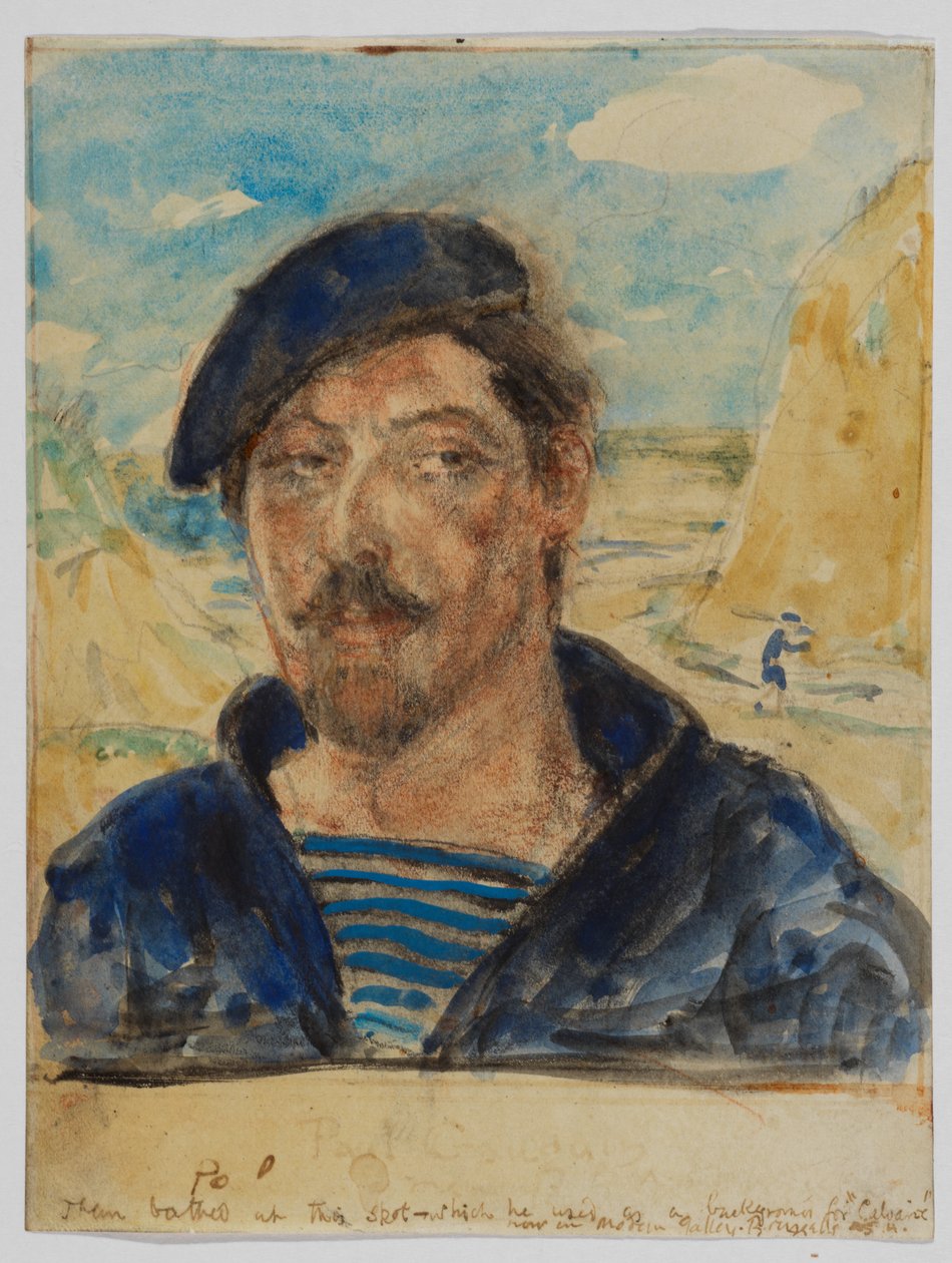 Portrait de Paul Gauguin - Archibald Standish Hartrick