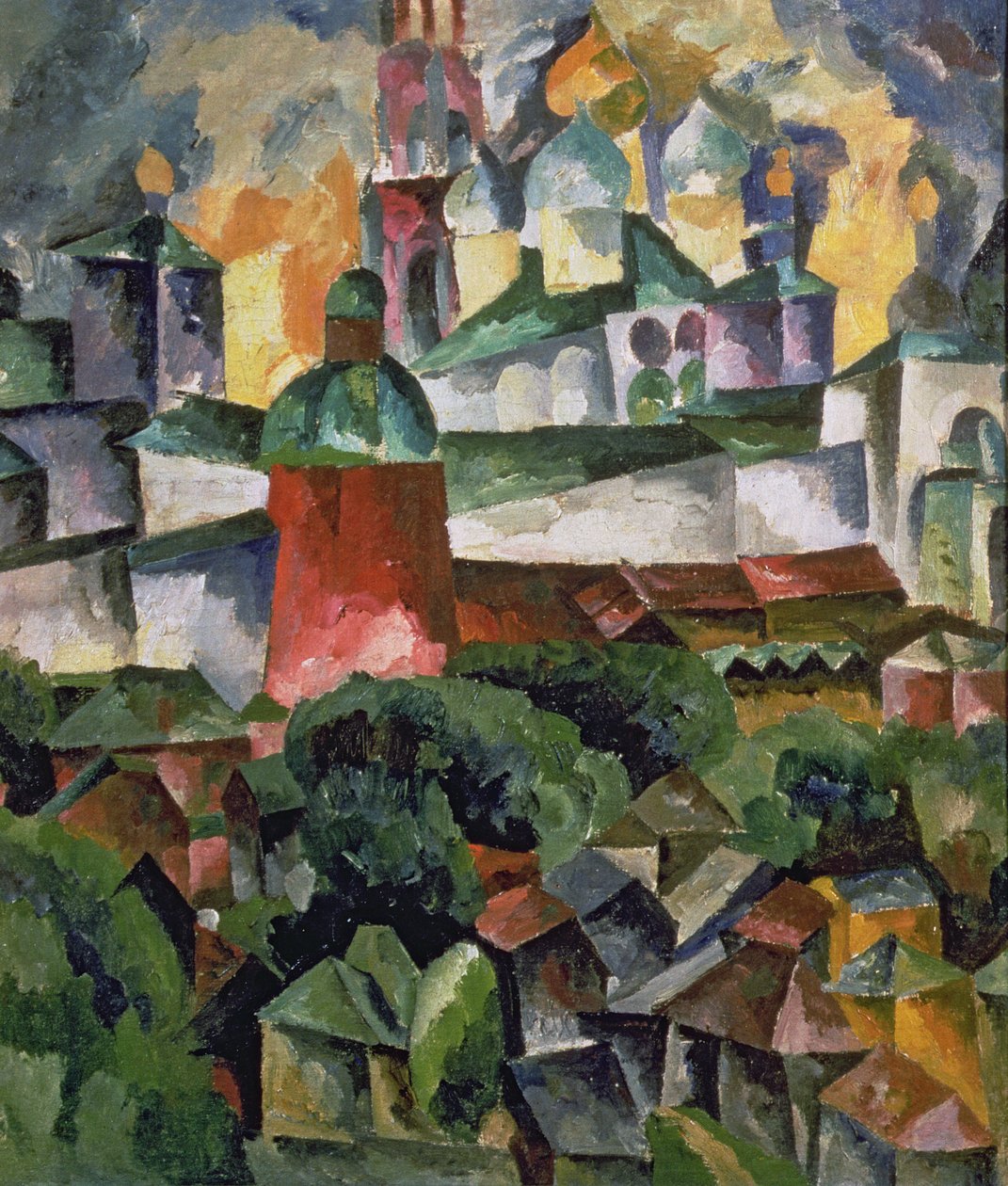 Paysage près de Troize-Sergiev - Aristarkh Vasilievic Lentulov
