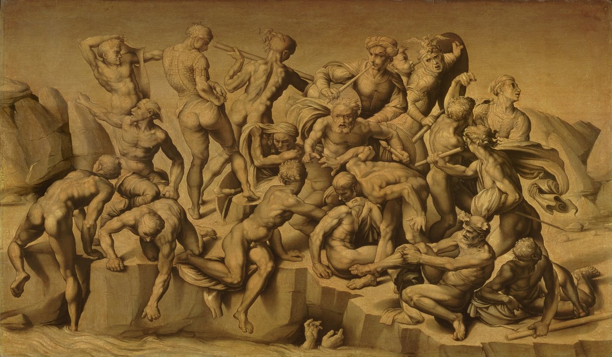 La Bataille de Cascina, ou Les Baigneurs, d