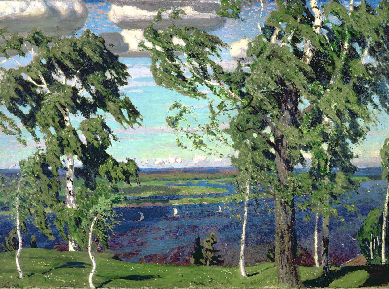 Sensation verte, 1904 - Arkadij Aleksandrovic Rylov